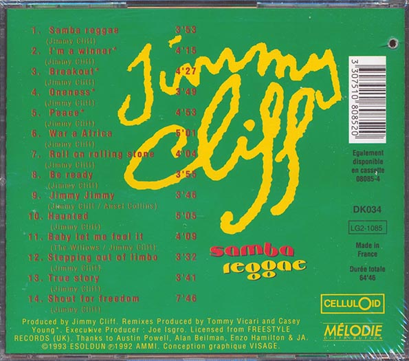 Jimmy Cliff - Samba Reggae