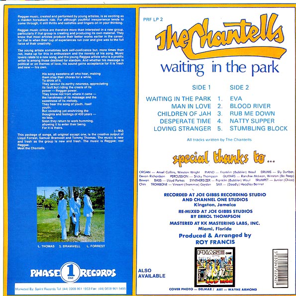Chantells - Waiting In The Park