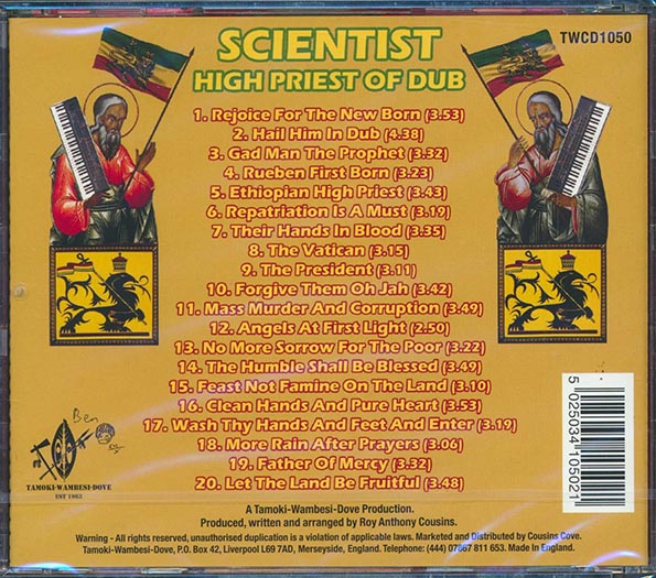 Scientist - High Priest Of Dub (With 10 Bonus Tracks)