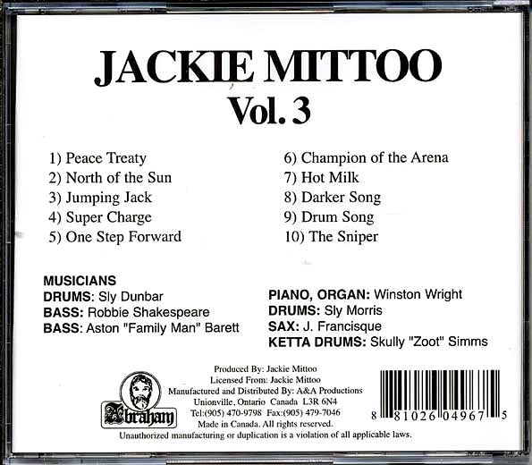 Jackie Mittoo - Showcase Volume 3