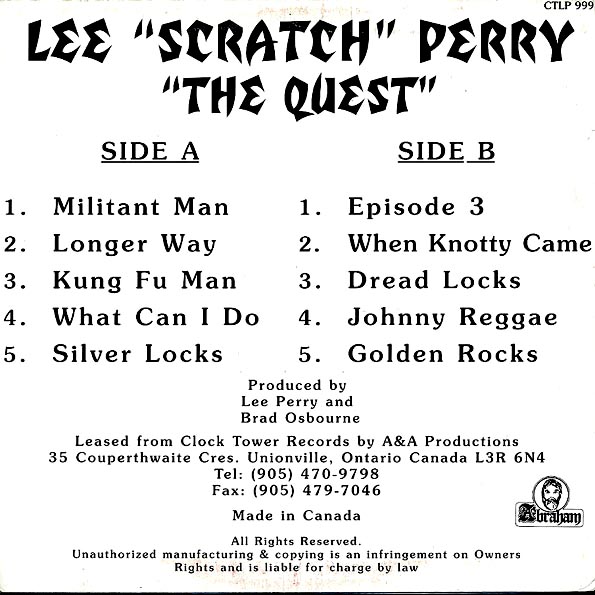 Lee Perry - The Quest