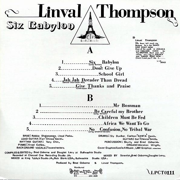 Linval Thompson - Six Babylon
