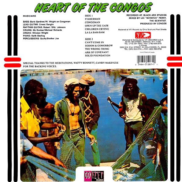 The Congos - Heart Of The The Congos