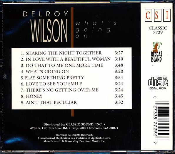Delroy Wilson - What's Going On