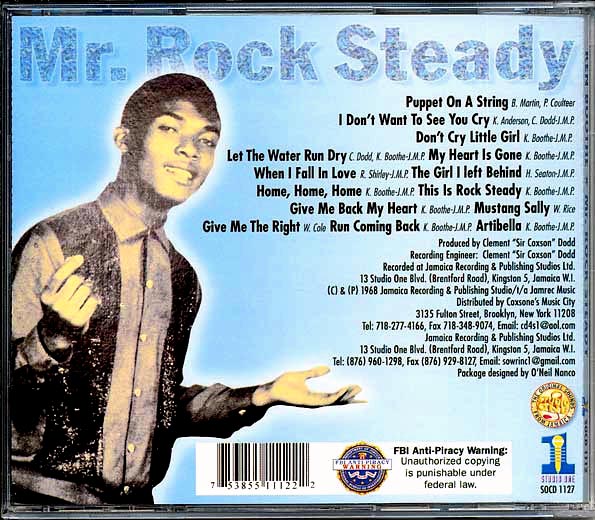 Ken Boothe - Mr. Rock Steady
