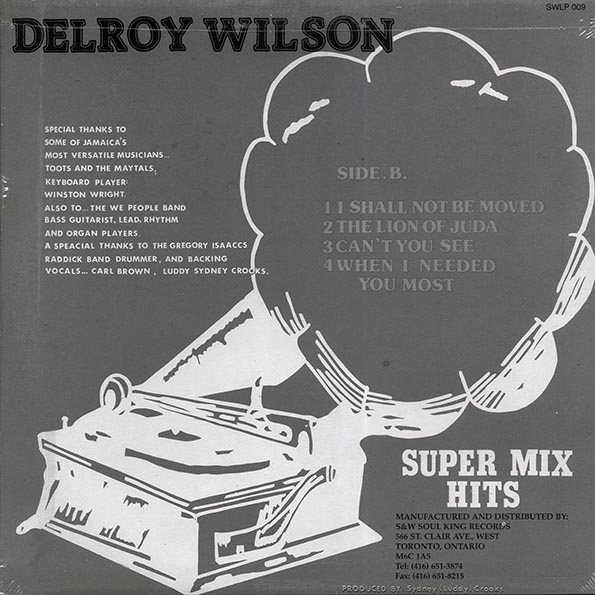 Delroy Wilson - Super Mix Hits