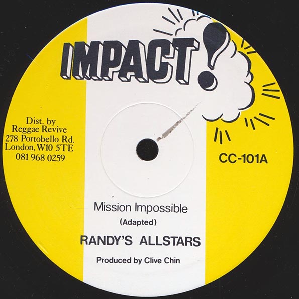 Randy's All Stars - Mission Impossible  /  Tony Brevett - Don't Get Weary