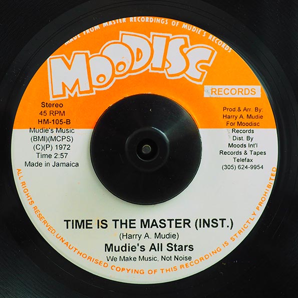 John Holt - Time Is The Master  /  Mudies All Stars - Instrumental