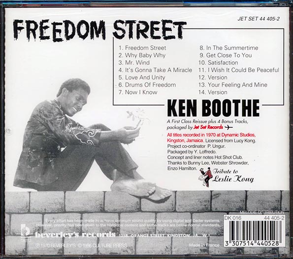 Ken Boothe - Freedom Street
