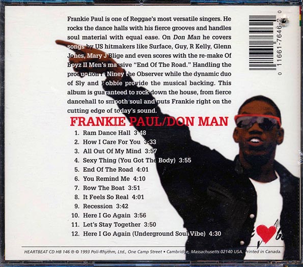 Frankie Paul - Don Man