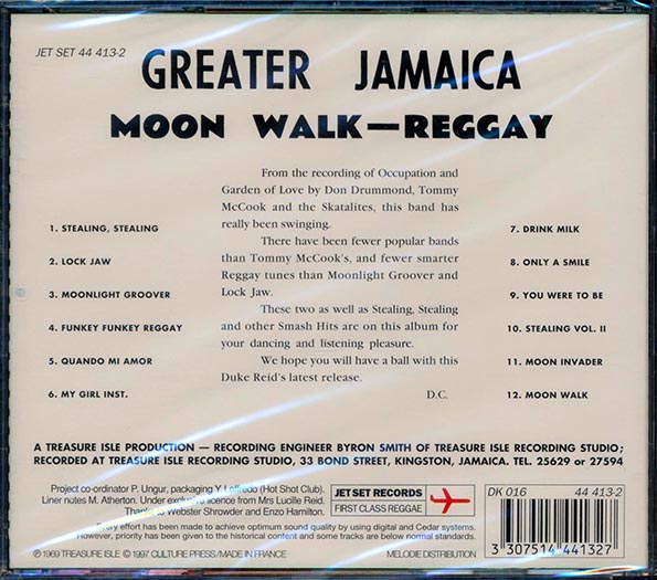 Greater Jamaica: Moon Walk Reggay