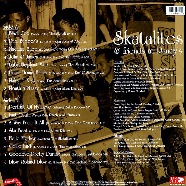 The Skatalites - The Skatalites & Friends At Randy's