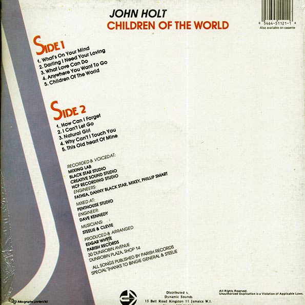 John Holt - Children Of The World
