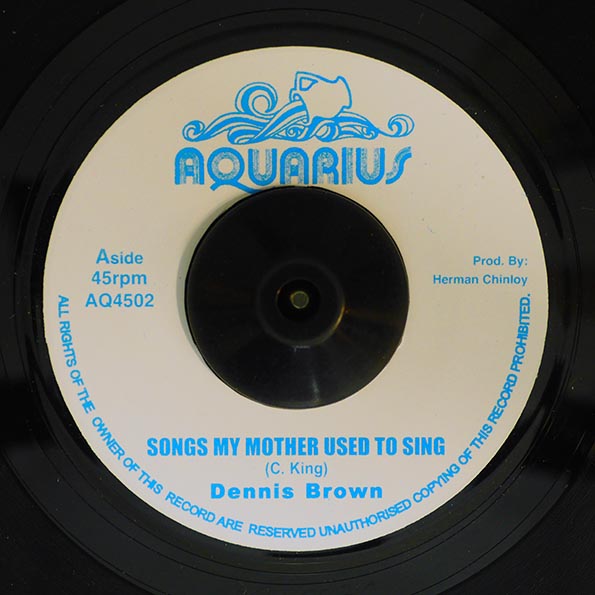 Dennis Brown - Songs My Mother Used To Sing  /  U Roy - Linger You Linger
