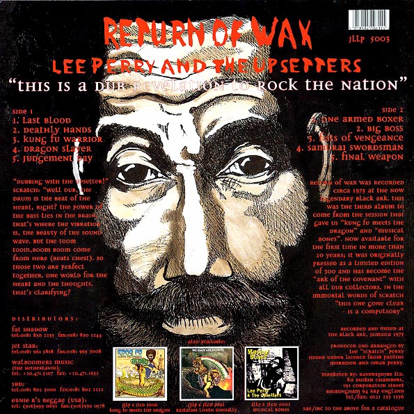 Lee Perry - Return Of Wax