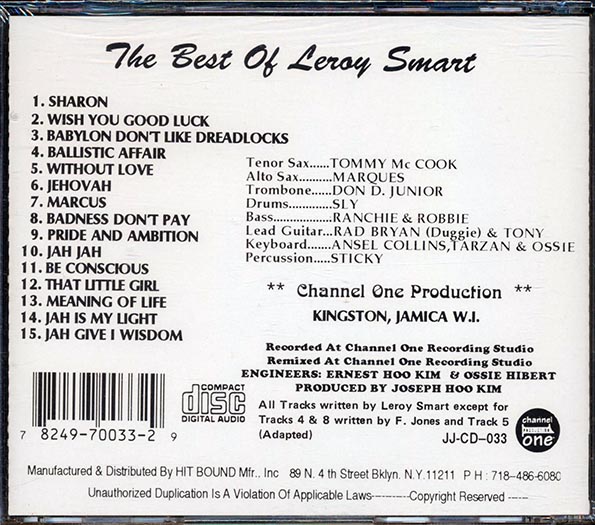 Leroy Smart - Best Of Leroy Smart