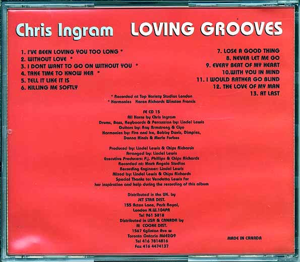 Chris Ingram - Loving Grooves