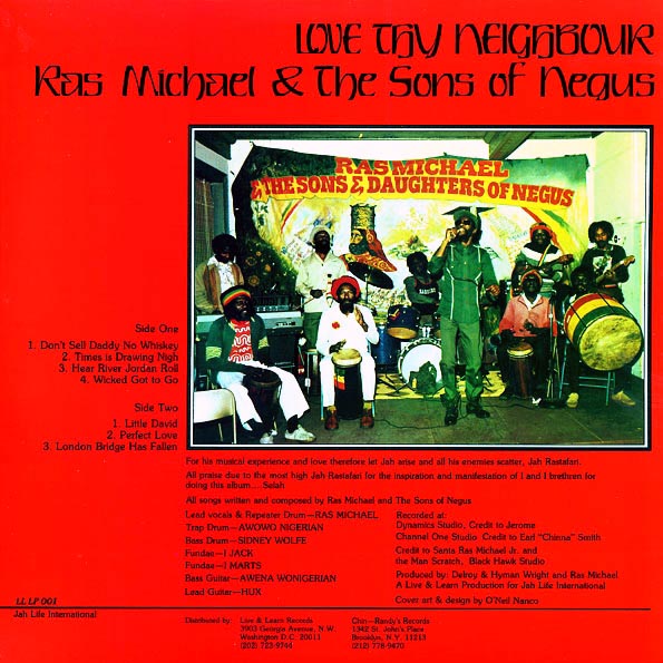 Ras Michael - Love Thy Neighbour