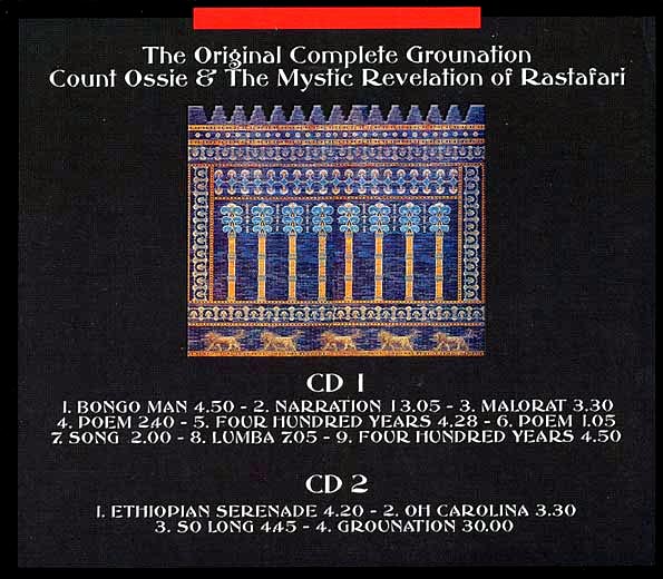 Count Ossie - Grounation (With The Mystic Revelation Of Rastafari): The Spiritual Music Of Reggae