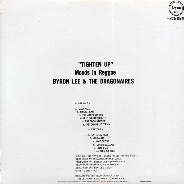 Byron Lee & The Dragonaires - Tighten Up