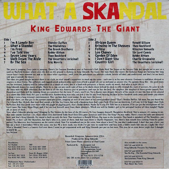 What A Skandal: King Edwards The Giant