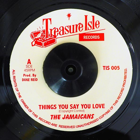 Jamaicans - Things You Say You Love  /  The Three Tops - It's Raining