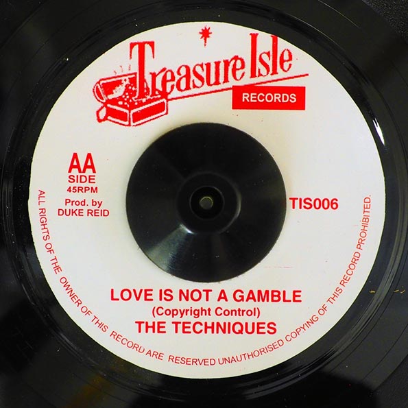 The Techniques - Travelling Man  /  The Techniques - Love Is Not A Gamble