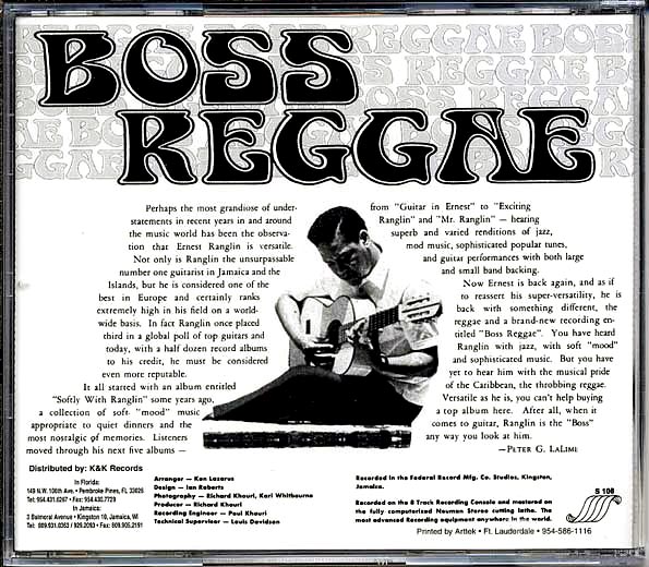 Ernest Ranglin - Boss Reggae: 1970