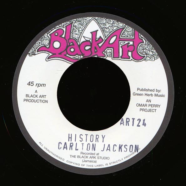 Carlton Jackson - History  /  The Upsetters - Old Dub