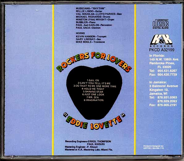Eddie Lovette - Rockers For Lovers Volume 1