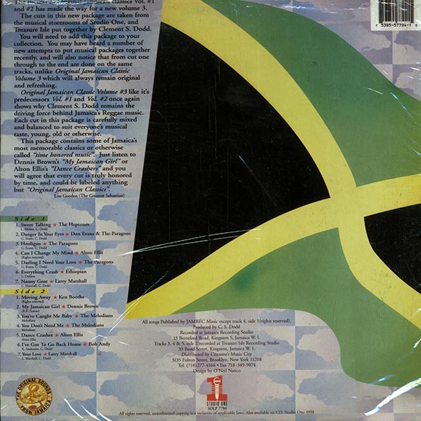 Original Jamaican Classics Volume 3