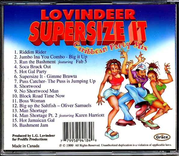 Lovindeer - Supersize It: Caribbean Party Mix