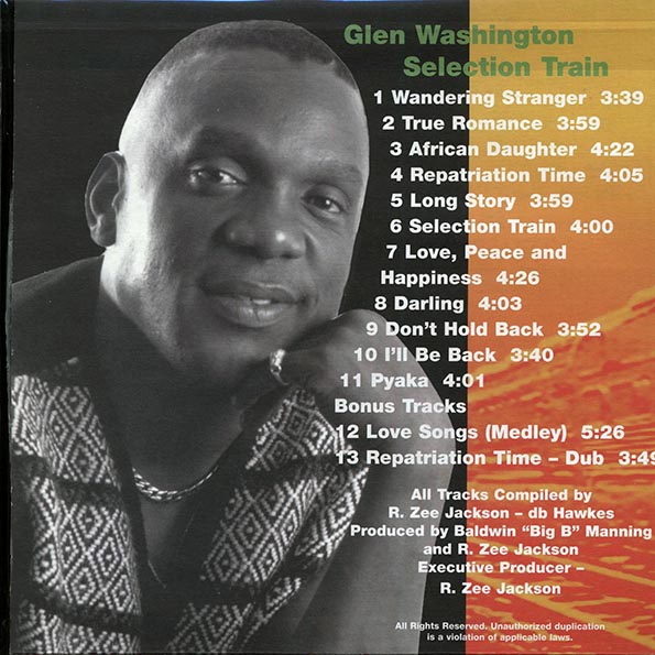Glen Washington - Selection Train