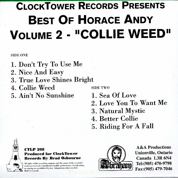 Horace Andy - Best Of Volume 2: Collie Weed