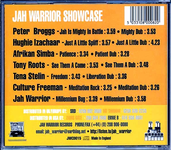 Peter Broggs, Tena Stelin, Tony Roots, Hughie Izachaar - Jah Warrior Showcase