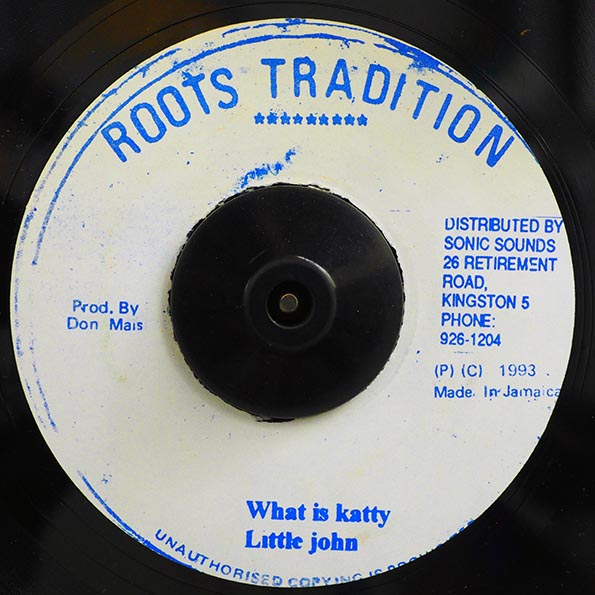 Little John - What Is Catty  /  Scientist, King Tubby - Version