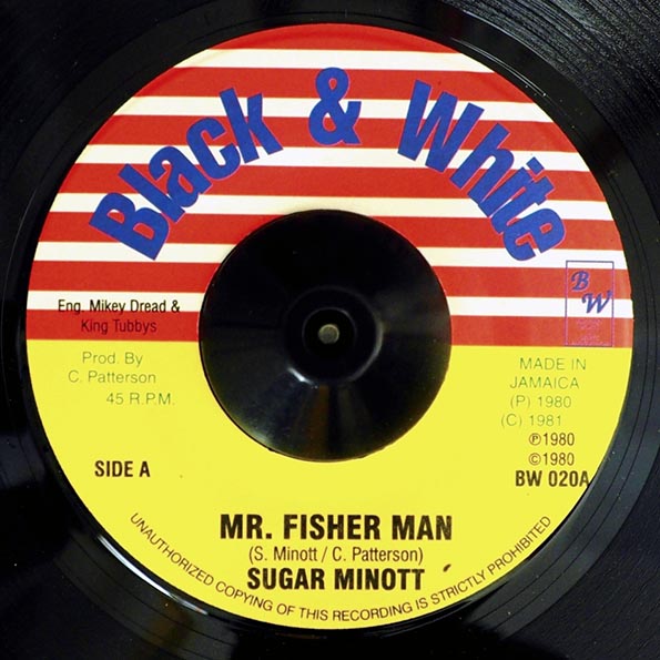 Sugar Minott - Mr. Fisher Man  /  King Tubby - Deep Sea Dub