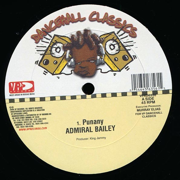 Admiral Bailey - Punanny  /  Risto Benjie - Gimme The Money