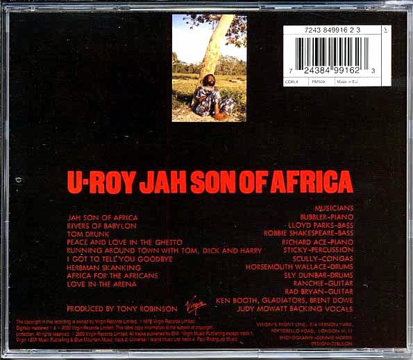 U Roy - Jah Son Of Africa