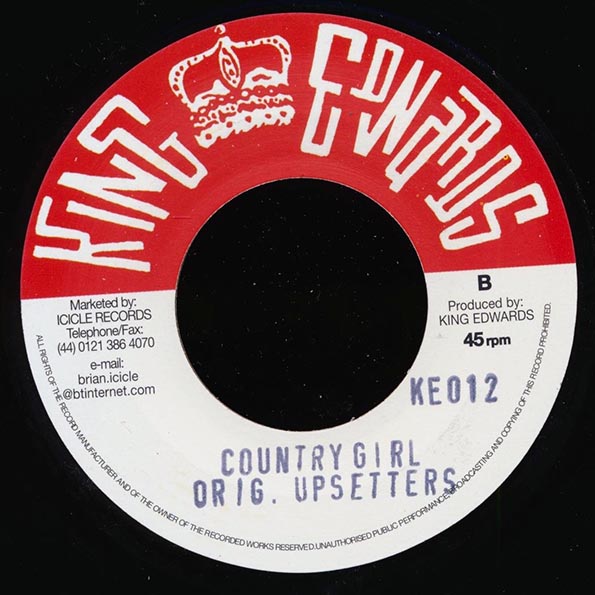 The Skatalites - Lon Chaney (with Sir Lord Comic)  /  The Upsetters - Country Girl