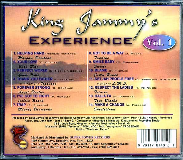 King Jammy's Experience Volume 1