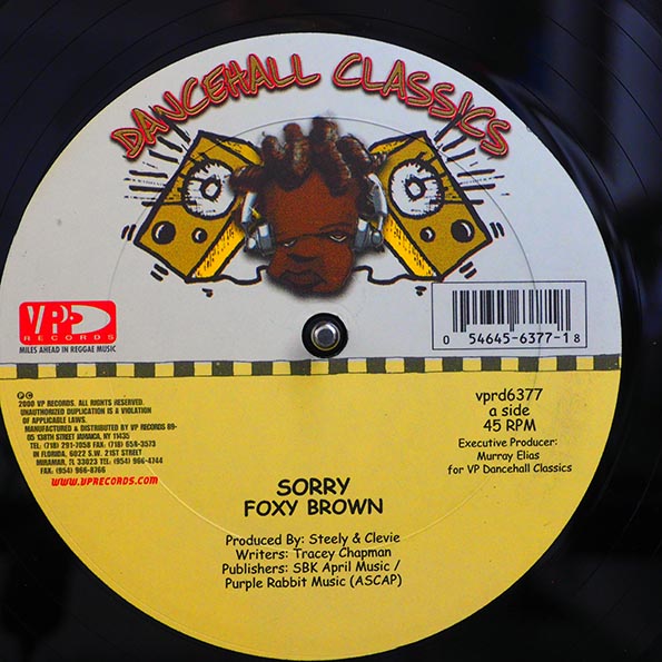 Foxy Brown - Sorry; Version 1  /  Version 2