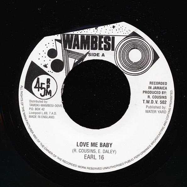 Earl Sixteen - Love Me Baby  /  Version