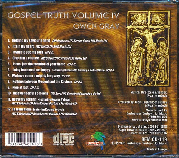 Owen Gray - Gospel Truth Volume 4