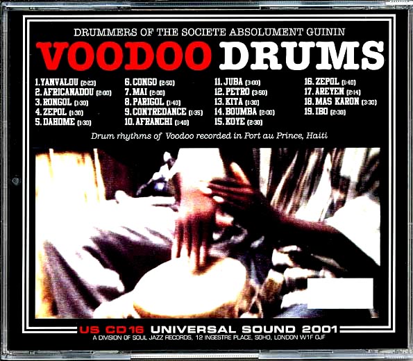 Voodoo Drums - Voodoo Drums: Drummers Of The Societe Absolument Guinin