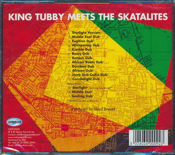The Skatalites - Legendary Skatalites In Dub: The Skatalites Meet King Tubby