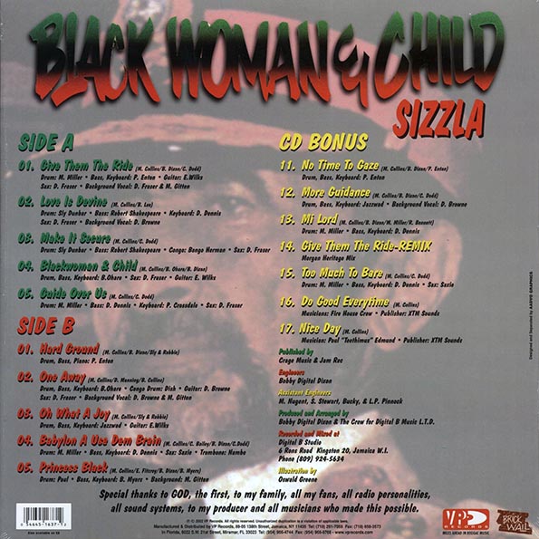 Sizzla - Black Woman & Child