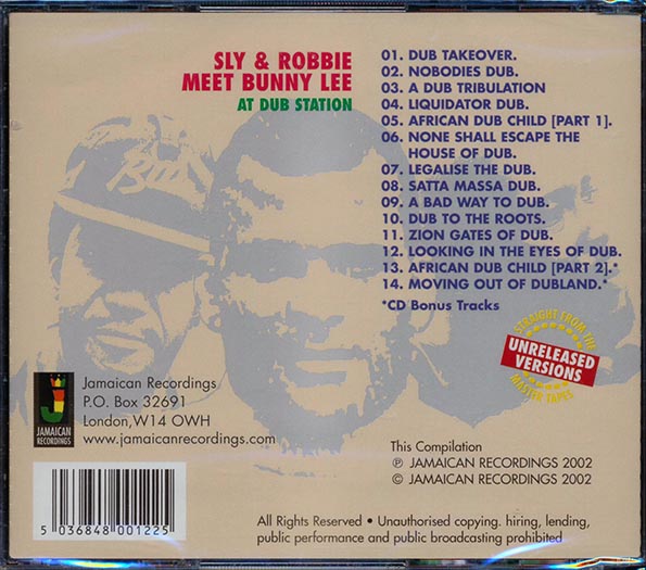 Sly & Robbie - Meet Bunny Lee At Dub Station