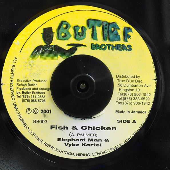 Elephant Man, Vybz Kartel - Fish & Chicken  /  Version
