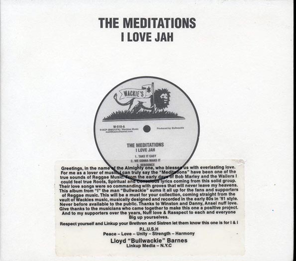 Meditations - I Love Jah